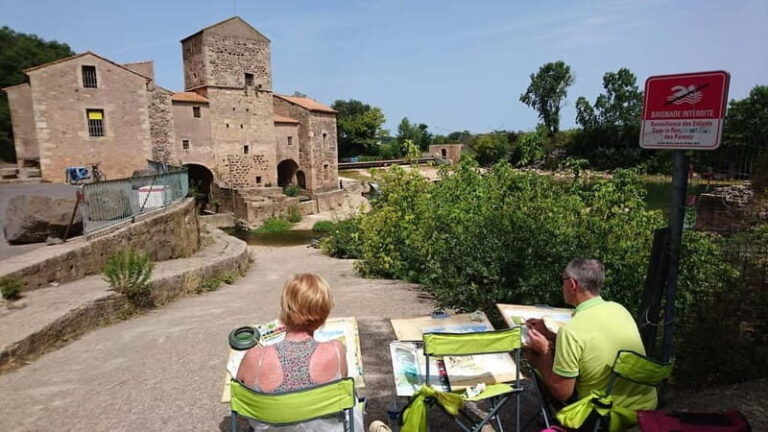 South of France: Painting Memories Class with a Local Artist - The Setting and Meeting Point