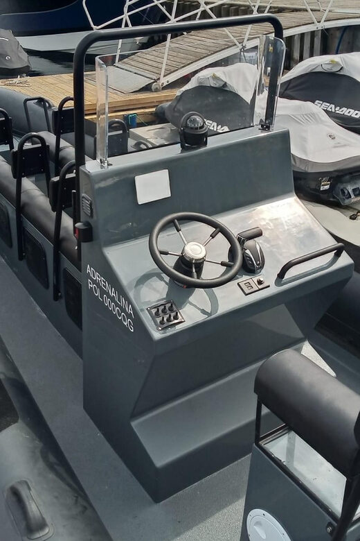 Speed boat Half Hour trip in Sopot. Speed up to 100 km/h - The Itinerary and Stops