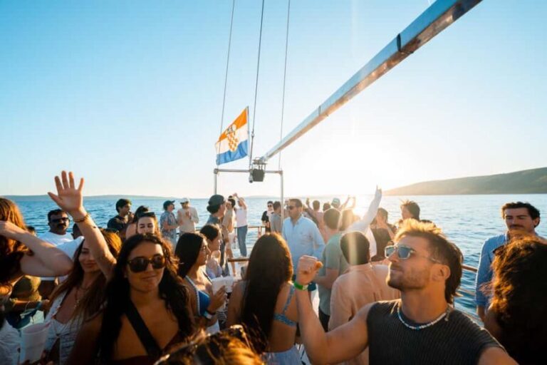 Split: Blue Lagoon Boat Party, Djs, Swim, Shots & AfterParty - The Itinerary Breakdown