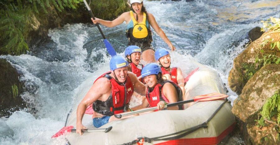 Split: Cetina River Rafting with Cliff Jumping and Cave Tour - What to Expect During the Tour