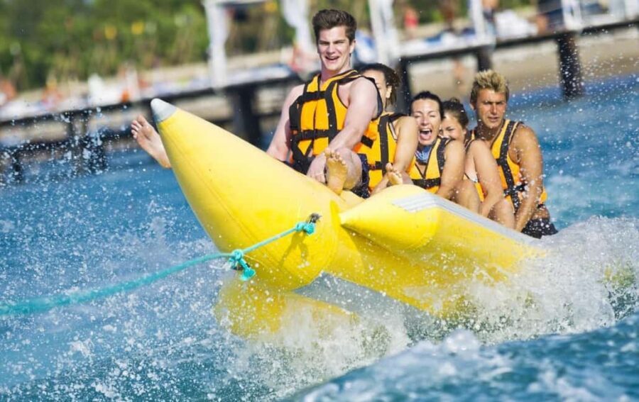 St. Georges Bay: Inflatable Banana Boat Ride - What Is the Inflatable Banana Boat Ride?