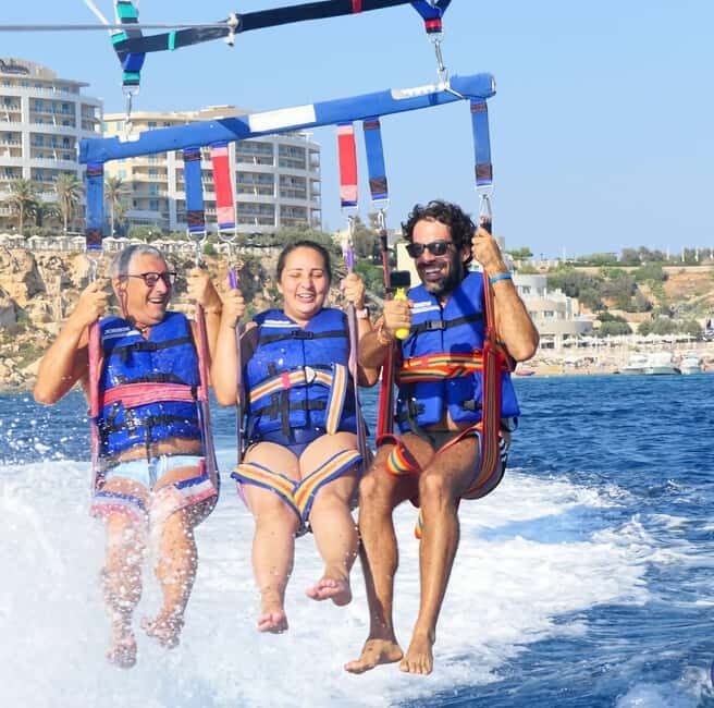 St. Julian's: Parasailing Flight with Photos and Videos - FAQs