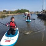 Stand Up Paddle Boarding Journey Down Bude Canal - The Instructor & Group Size