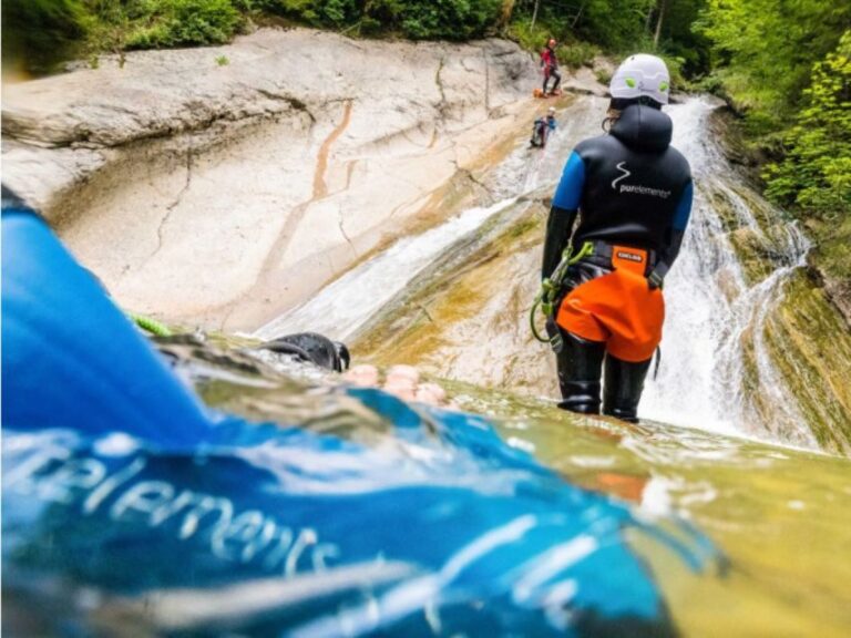 Starzlach Gorge: Beginners Canyoning Tour - How The Itinerary Breaks Down