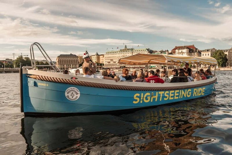 Stockholm: Guided City Sightseeing Open Electric Boat Tour - Who Is This Tour Best For?
