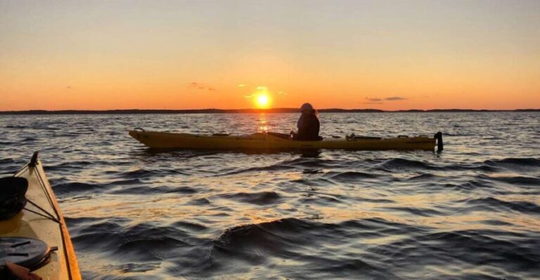 Stockholm: Sunset Kayak Tour in the Archipelago + Fika - An Overview of the Experience