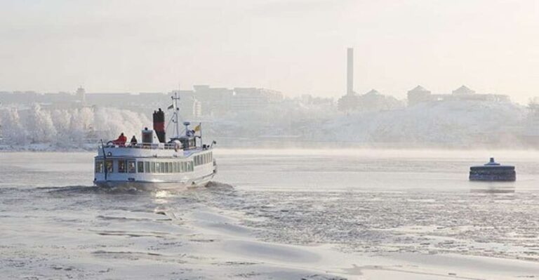 Stockholm: Winter Boat Tour with Guide - The Views and Key Sights