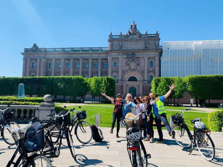 Stockholm's Best Bike Tour! - The Itinerary: Covering the Highlights