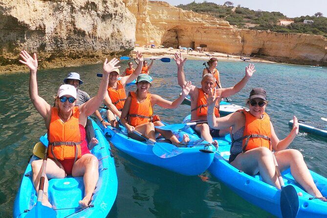 Sunrise Kayak Experience in Benagil small groups - Frequently Asked Questions