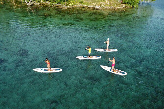Sunrise on Paddleboard with breakfast in the lagoon of 7 colors - The Breakfast Experience