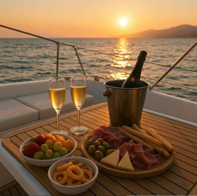 Sunset Aperitif on a Boat  Castro - The Experience in Detail