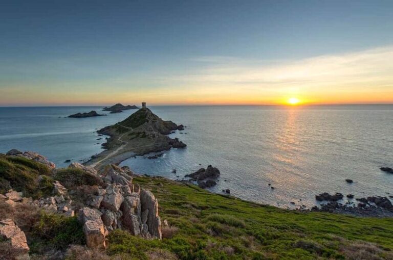 Sunset at the Sanguinaires Islands: Festive Christmas Cruise - What Could Be Better?