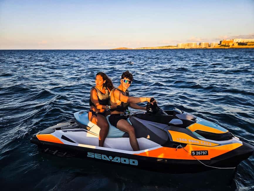 Sunset Jet Ski Tour Malta  Blue Lagoon, Caves & Comino - The Experience in Detail