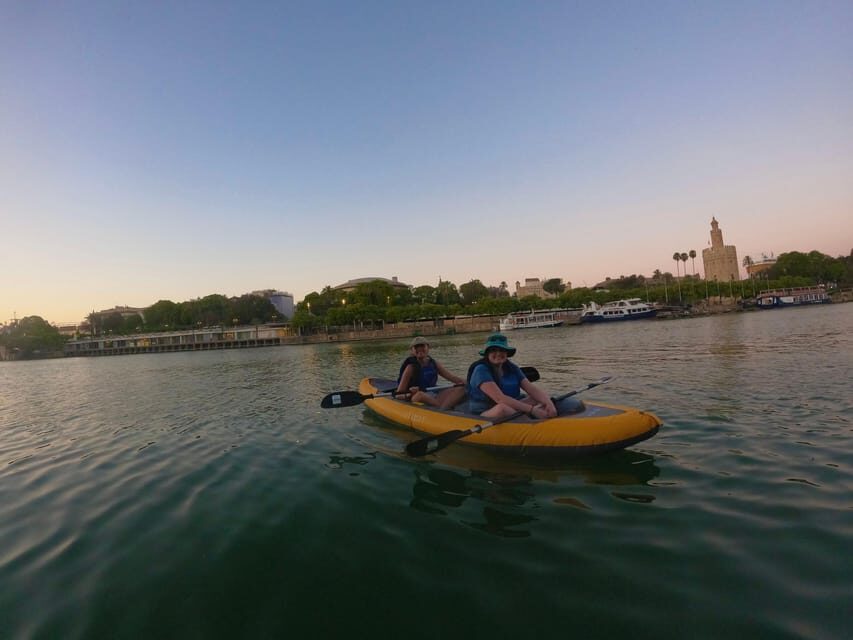 Sunset Kayak: Historic Seville, Triana and La Cartuja - Itinerary and Key Stops