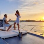 Sunset on a boat with cava included - The Itinerary in Detail