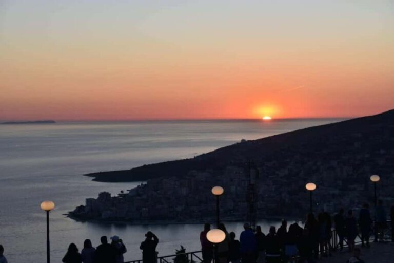 Sunset Serenity in Saranda: Forest Springs & Castle - Discovering a Hidden Viewpoint