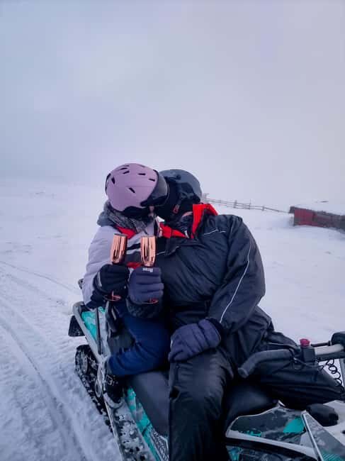 Sunset, Snowmobile, Champagne and You in Bucegi Mountains - What the Experience Feels Like