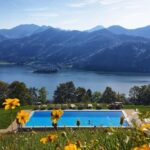 Sunset yoga on the Schliersbergalm - The Setting: Mountain Views and the Infinity Pool