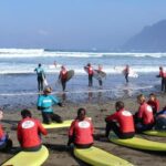 Surf class in Famara 9:15-12:00 or 11:45-14:30 (2h class) - What does the day look like?