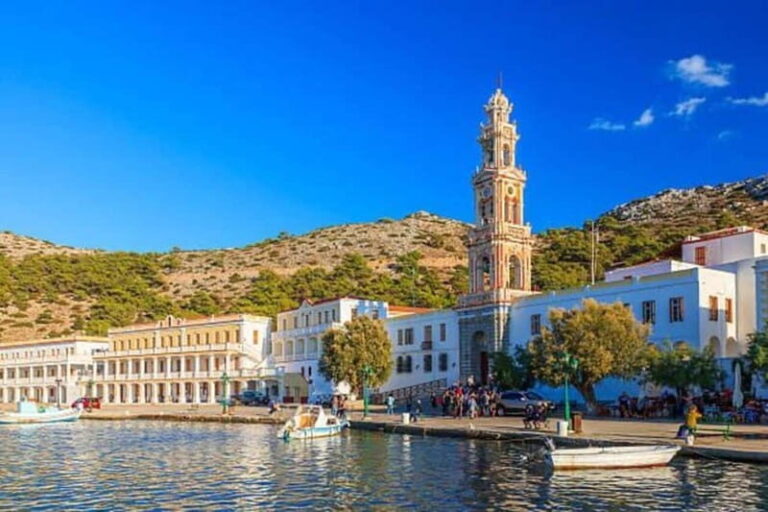 Symi: Bus Excursions To Panormitis Monastery - The Monastery’s Rich Architecture and Atmosphere