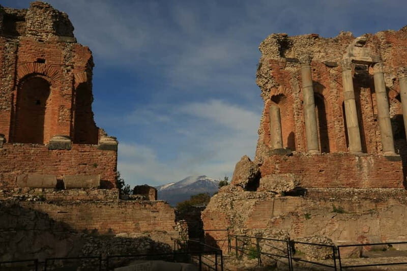 Taormina: Ancient Theater Entry Ticket and Guided Tour - The View and the Atmosphere