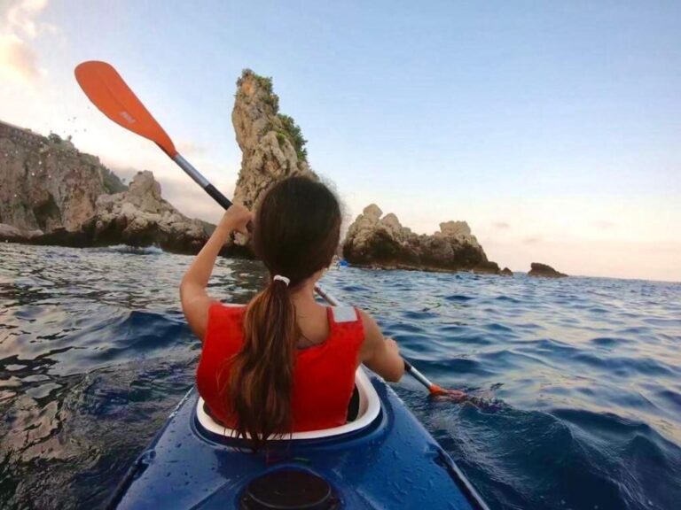 Taormina: Kayak Coastal Tour to Isola Bella and Blue Grotto - What to Expect from the Tour