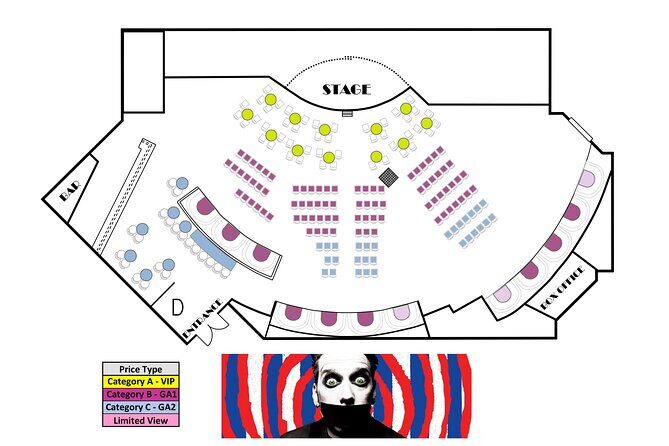 Tape Face at MGM Grand Hotel and Casino - What about the logistics and practical details?