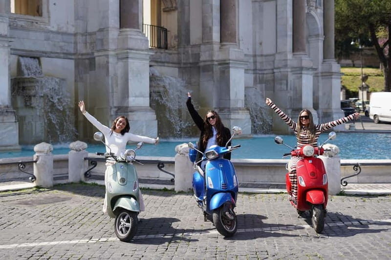 Taste, Explore, Capture-All inclusive Vespa Tour in Rome - The Itinerary in Detail