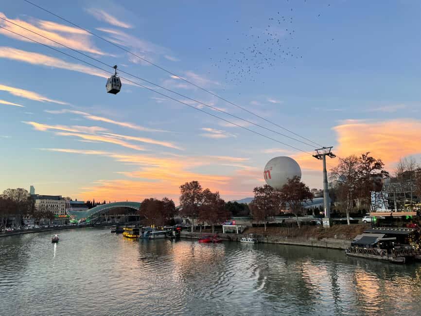 Tbilisi: River Boat Ride with Drink - Key Points