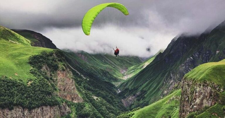 Tbilisi to Gudauri: Paragliding and Ananuri Fortress Tour - What to Expect from the Tour