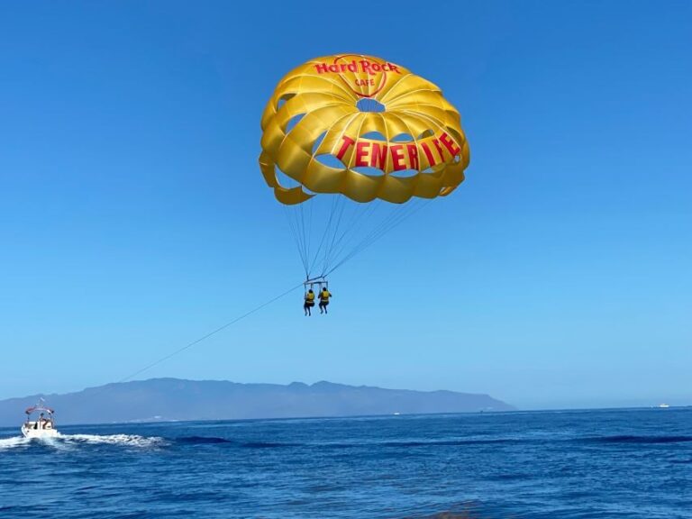 Tenerife Costa Adeje Parasailing - The Itinerary in Detail