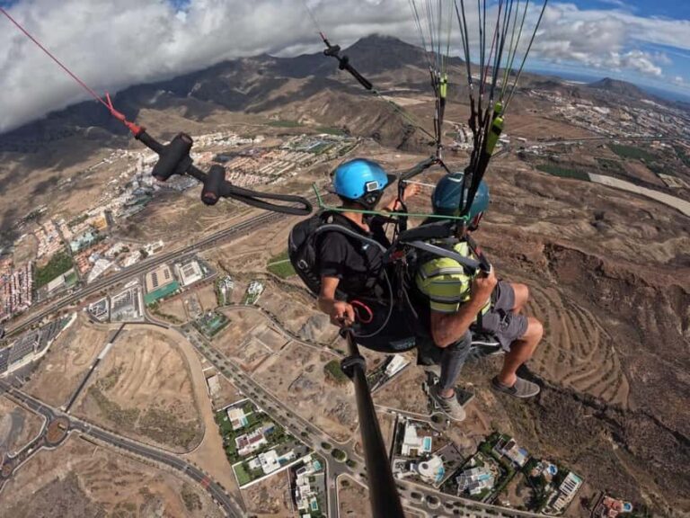 Tenerife: Long-duration paragliding flight! Transfer included. - The Group and Logistics