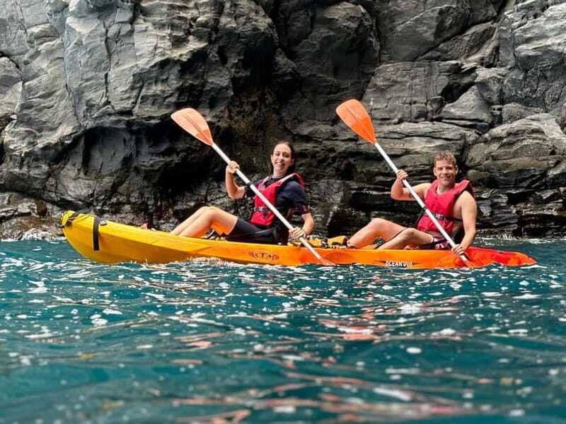 Tenerife: Palm-Mar Double Kayak Rental with Snorkel Gear - Key Points