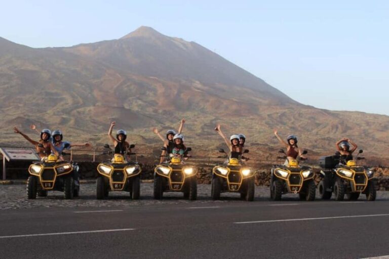 Tenerife: QUAD excursion TEIDE volcano - The Practical Details