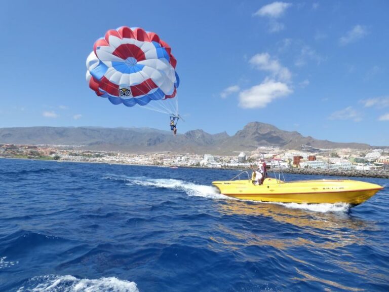 Tenerife South: Parascending Experience with Boat Ride - The Itinerary Breakdown