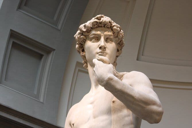 The David from Michelangelo. - Practical Details