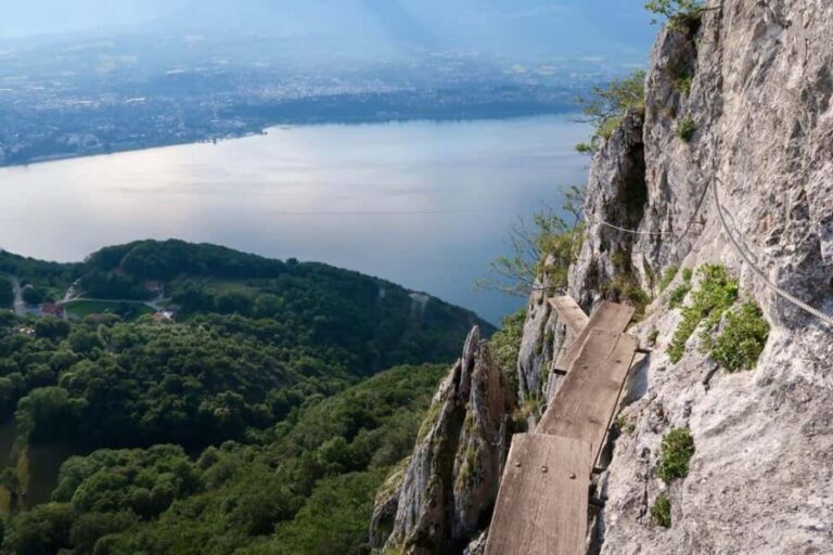 The Dent du Chat: Via Ferrata - What is the Via Ferrata de la Dent du Chat?