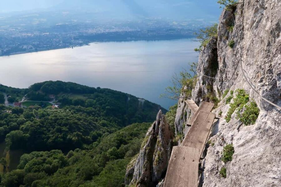 The Dent du Chat: Via Ferrata - What is the Via Ferrata de la Dent du Chat?