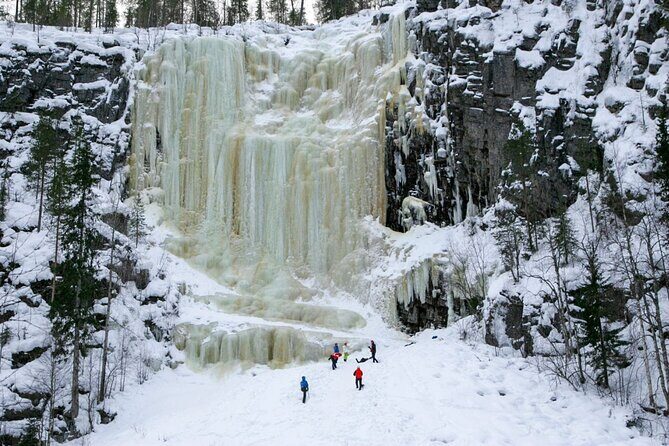 THE FROZEN WATERFALLS of Korouoma - How the Tour Balances Value and Experience