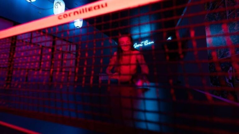 The Hague: Ping Pong Table Rental at a Secret Ping Pong Bar - The Setup and What You Can Expect