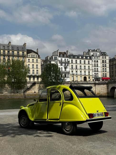The Paris "Rive Gauche" tour in a vintage Citroën 2CV - The Itinerary: What to Expect