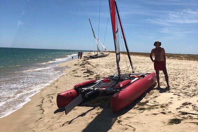 The Ria Formosa on a Small and Sporty Private Sailing Catamaran - What’s Included and What’s Not
