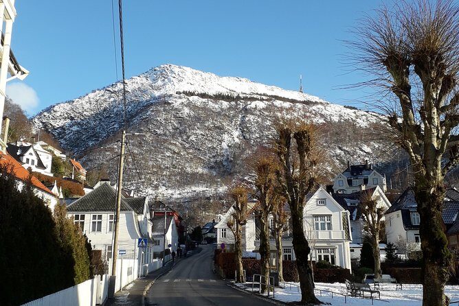 Three-summit hike in Bergen - The Journey Begins at Mount Fløyen