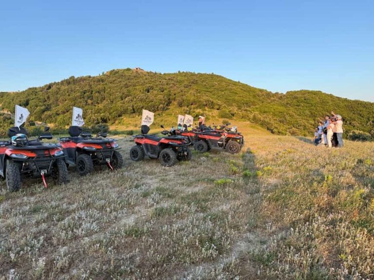 Tirane,Durres-Cape Of Rodon: ATV Quad Bike Tour with Helmet - Value for Money