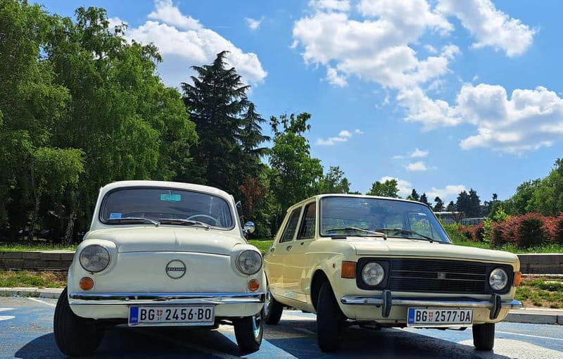 Tito Museum and Avala mountain with retro car - Analyzing the Value