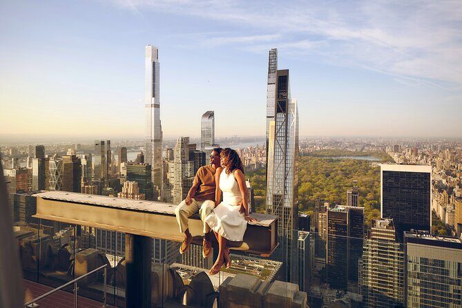 Top of the Rock VIP Tickets with Skylift and The Beam Experience - The Sum Up