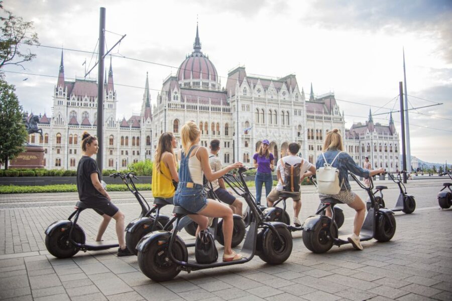 Top sights of Pest downtown on e-scooters incl. Parliament - Why You Might Love This Tour