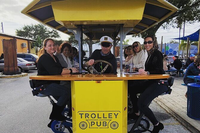 Trolley Pub Party Bike through St. Pete with Bar+Mural Stops - The Value and Practicalities