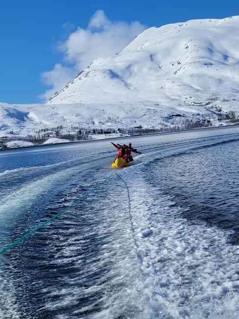 Tromsø: Banana Tube Ride with Arctic Floating - The Itinerary in Detail
