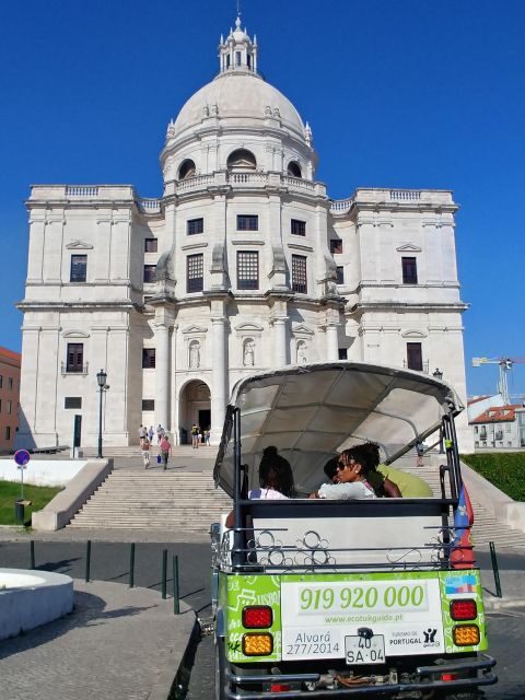 Tuk Tuk Lisbon: 3H00 Lisbon Charms - What To Expect During the Tour